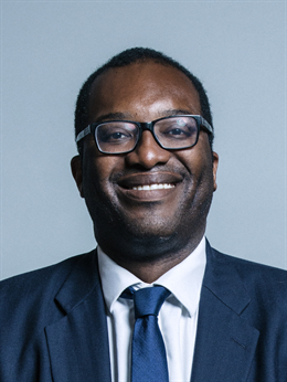 Kwasi Kwarteng Official Portrait