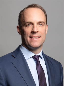 Dominic Raab Official Portrait